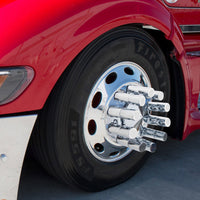 United Pacific - Chrome Plastic 33mm Thread-On Extension