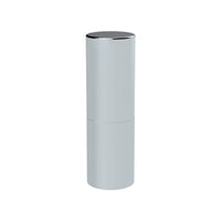 United Pacific - 33mm X 6-1/2" or 7-1/4" Chrome Plastic Tall Cylinder Nut Cover (Thread-On)