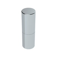 United Pacific - 33mm X 6-1/2" or 7-1/4" Chrome Plastic Tall Cylinder Nut Cover (Thread-On)