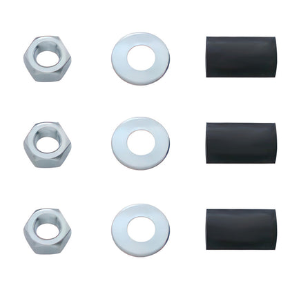United Pacific - Bottom Mud Flap Plate Hardware (Welded Stud)