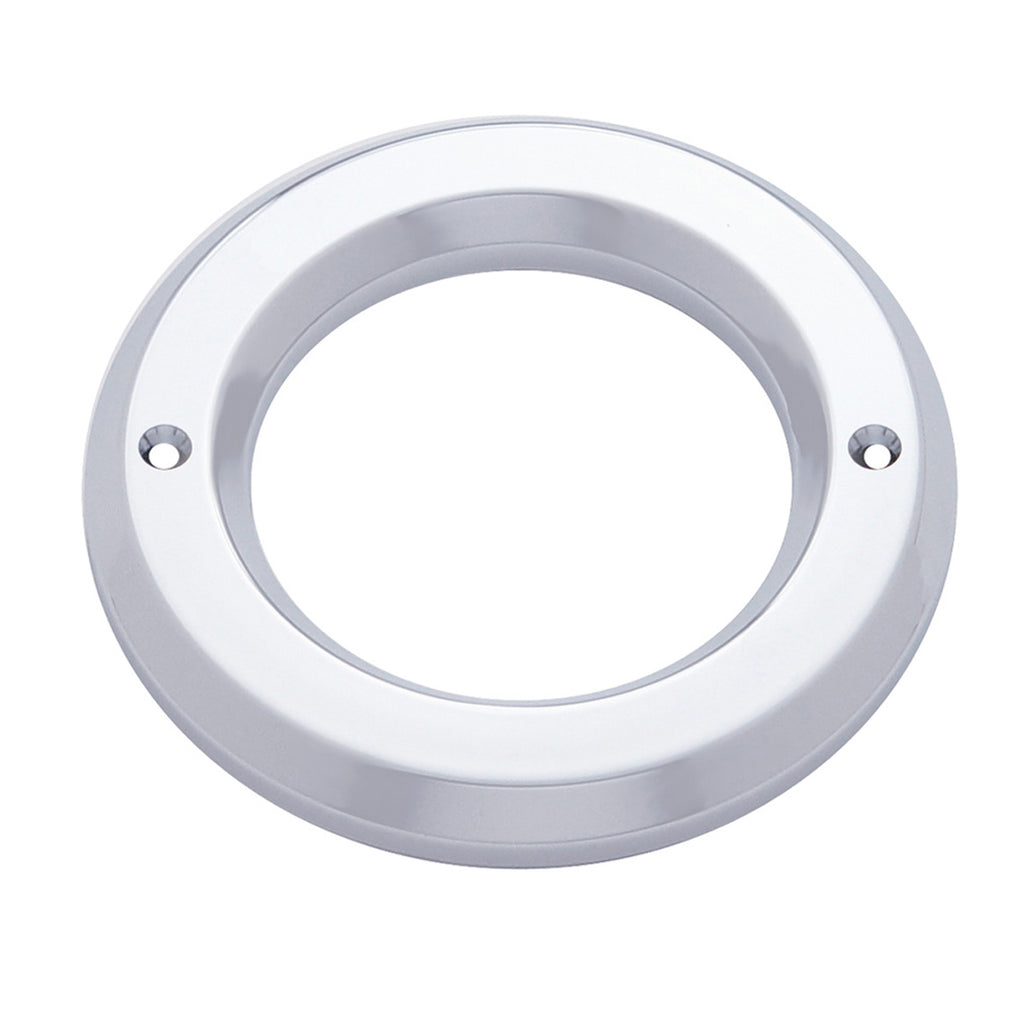 United Pacific - 2-1/2" Light Chrome Bezel