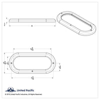 United Pacific - Oval Light Bezel