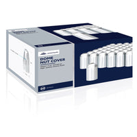 United Pacific - 33mm X 3-3/4" Chrome Plastic Dome Nut Covers (Thread-On) 60 ct.