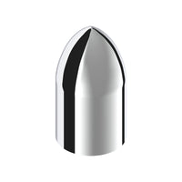 33mm x 3-7/8" Chrome Plastic Bullet Nut Cover (Thread-On) - Sold Individually or 60 ct.