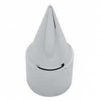 United Pacific - 33mm X 4-1/4" Chrome Plastic Stiletto Nut Cover (Push-On)