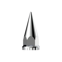 United Pacific - 33mm x 4-3/4" Chrome Super Spike Nut Cover (Thread-On)
