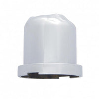 United Pacific - Chrome Plastic Skull Nut Cover, Push-On Style (Variety of Sizes)