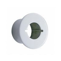 United Pacific - Peterbilt Chrome Mud Flap Hanger End Light Bracket Only