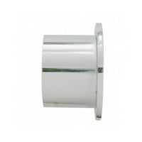 United Pacific - Peterbilt Chrome Mud Flap Hanger End Light Bracket Only