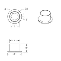 United Pacific - Peterbilt Chrome Mud Flap Hanger End Light Bracket Only