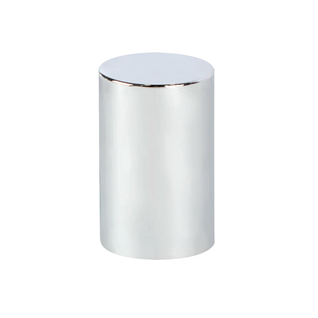 Chrome Cylinder Hubcap Nut Cover For 1999-2018 Chevy & GMC Full Size Truck (Push-on)