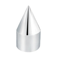 United Pacific - 3/4" X 2-5/16" Chrome Plastic Spike Nut Cover (Push-On) - Individually