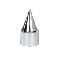 33mm X 4-1/4" Chrome Plastic Stiletto Nut Cover (Thread-On) - Individual or 60 ct.