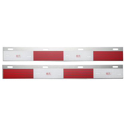 Aluminum Straight Conspicuity Reflector Top Flap Plates