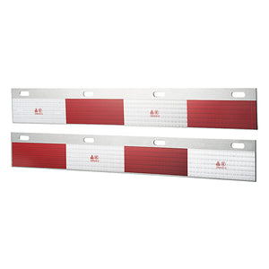 Aluminum Straight Conspicuity Reflector Top Flap Plates