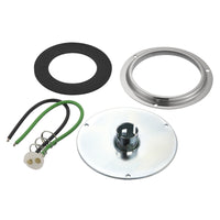 United Pacific - Medium Amber Watermelon Glass Light Kit Without Lens, Bulb, & Screws