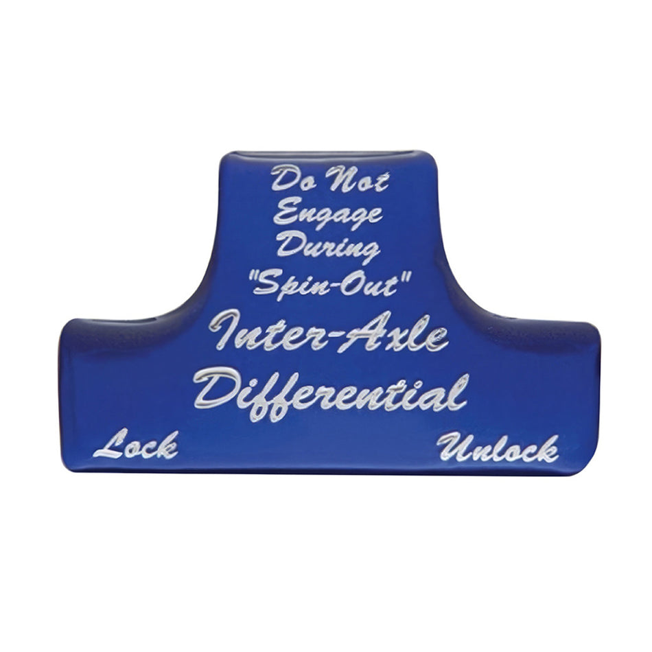 United Pacific - "Axle Differential" Switch Guard Sticker Only (Various Colors)