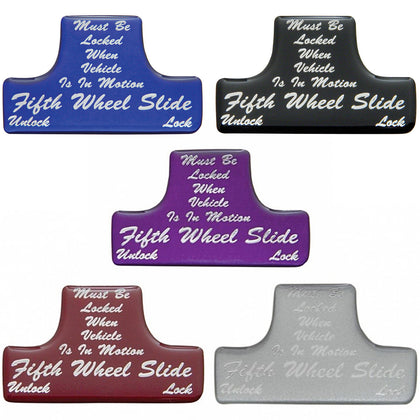 United Pacific - "Fifth Wheel" Switch Guard Sticker Only (Various Colors)