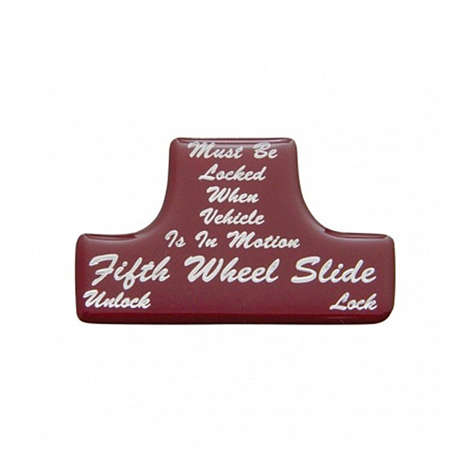 United Pacific - "Fifth Wheel" Switch Guard Sticker Only (Various Colors)
