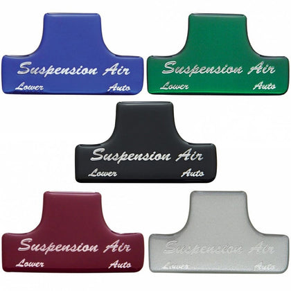 United Pacific - "Suspension Air" Switch Guard Sticker Only - Various Colors