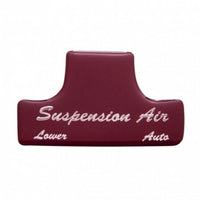 United Pacific - "Suspension Air" Switch Guard Sticker Only - Various Colors