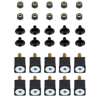 United Pacific - Black Grille Screw Set For 2003-2017 Volvo VNL