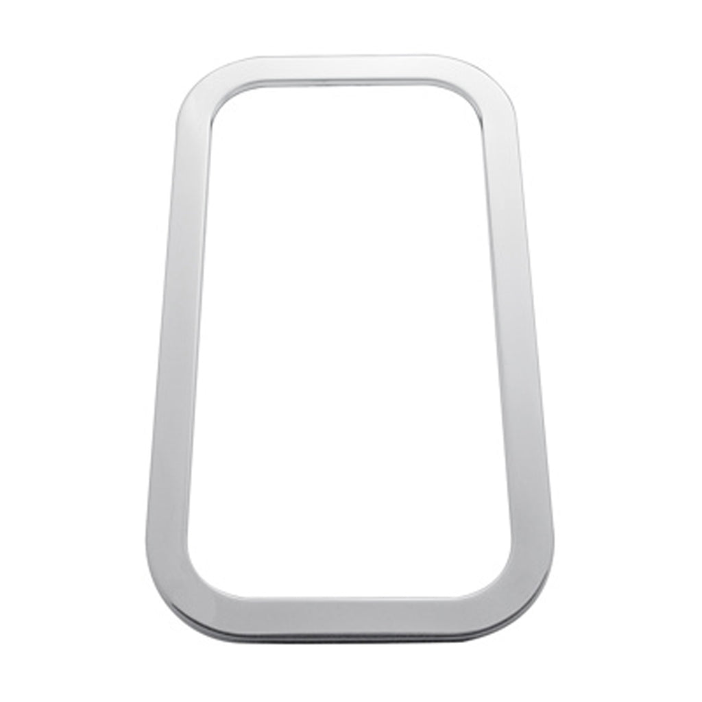 United Pacific - Stainless Steel Exterior View Window Trim For 2005+ Peterbilt