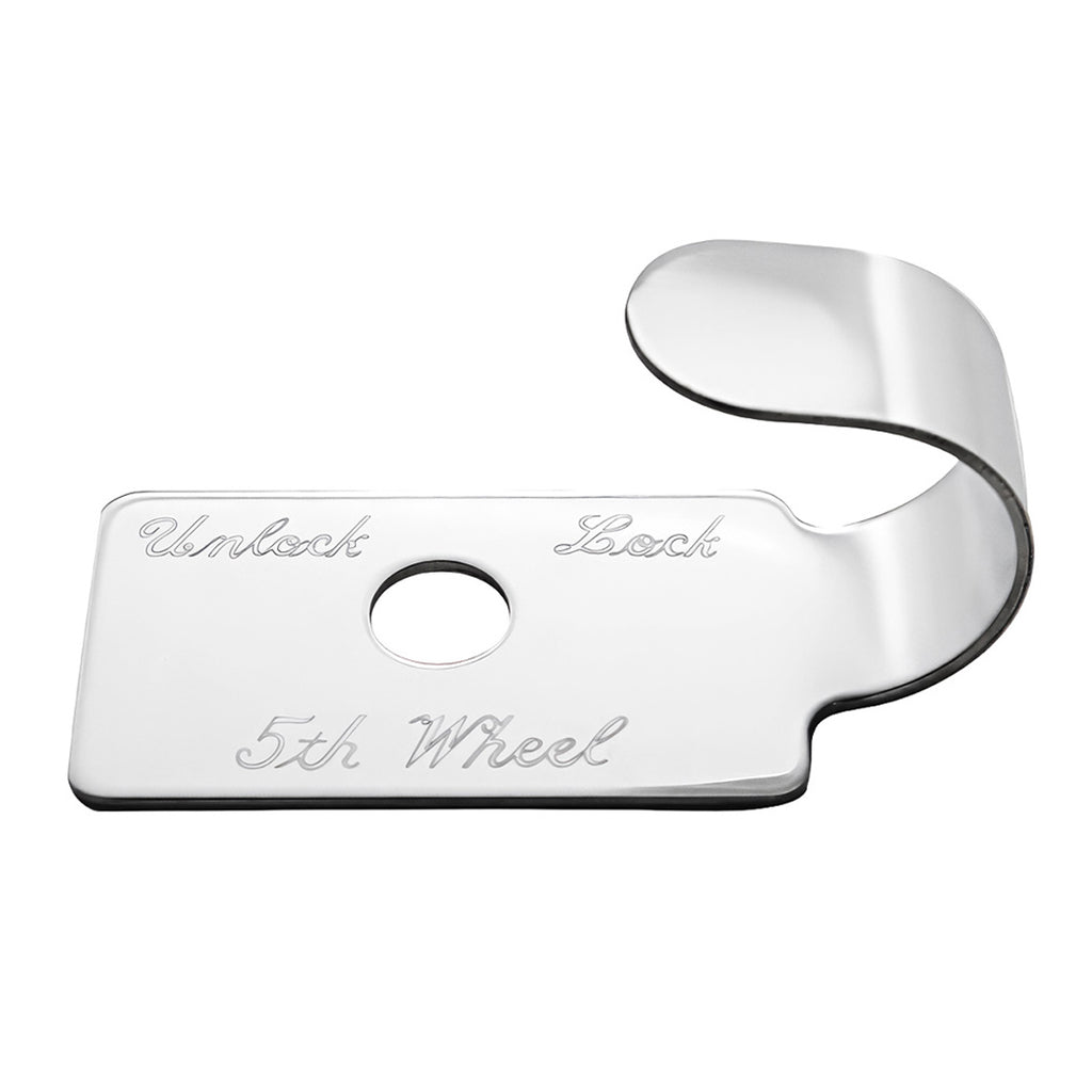 United Pacific - Peterbilt 379 Stainless Switch Guard Without Holding Nut - Fifth Wheel