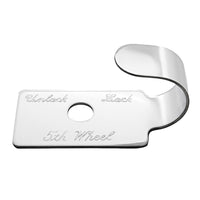 United Pacific - Peterbilt 379 Stainless Switch Guard Without Holding Nut - Fifth Wheel