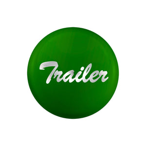 United Pacific - "Trailer" Glossy Air Valve Knob Candy Color Sticker (Various Colors)