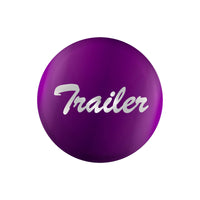 United Pacific - "Trailer" Glossy Air Valve Knob Candy Color Sticker (Various Colors)