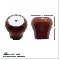 United Pacific - Wood Air Valve Knob Only