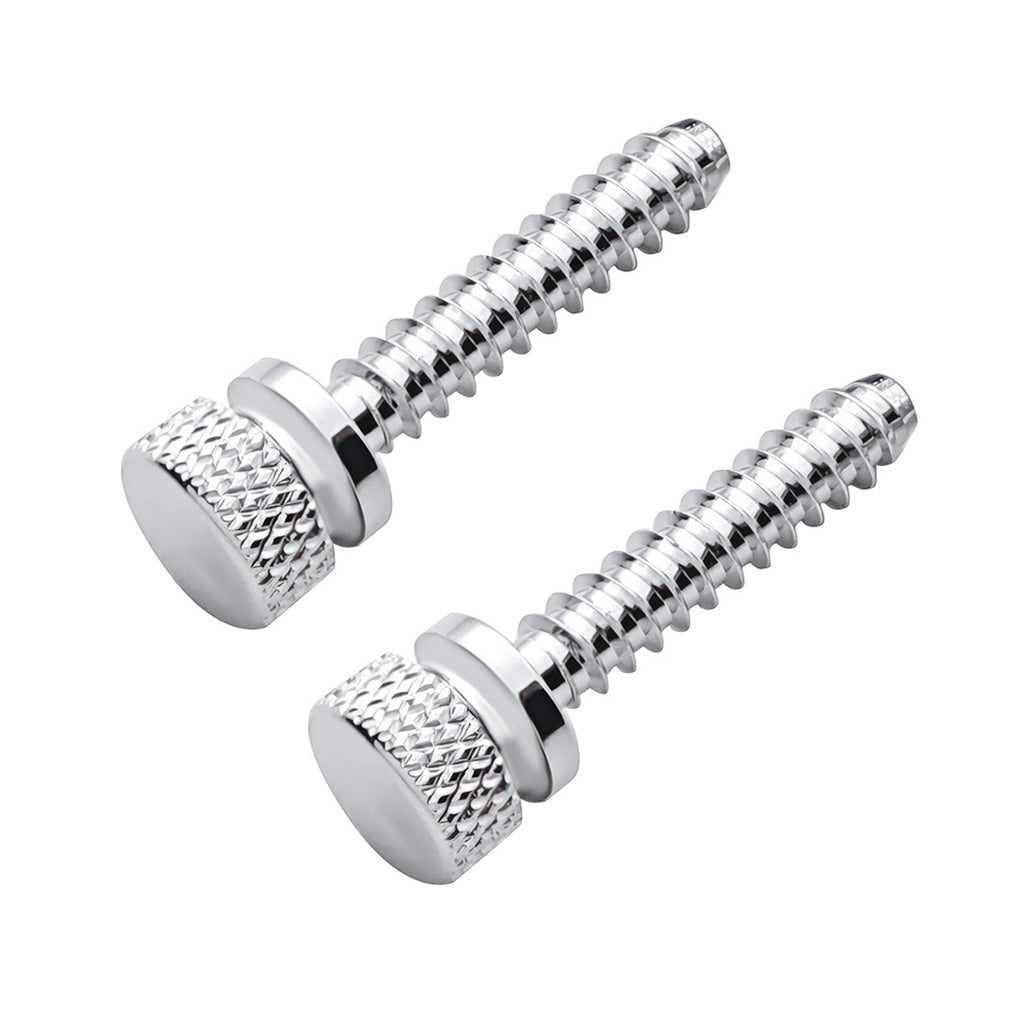 United Pacific - Chrome Short Dash Screw for Freightliner (2-Pack)