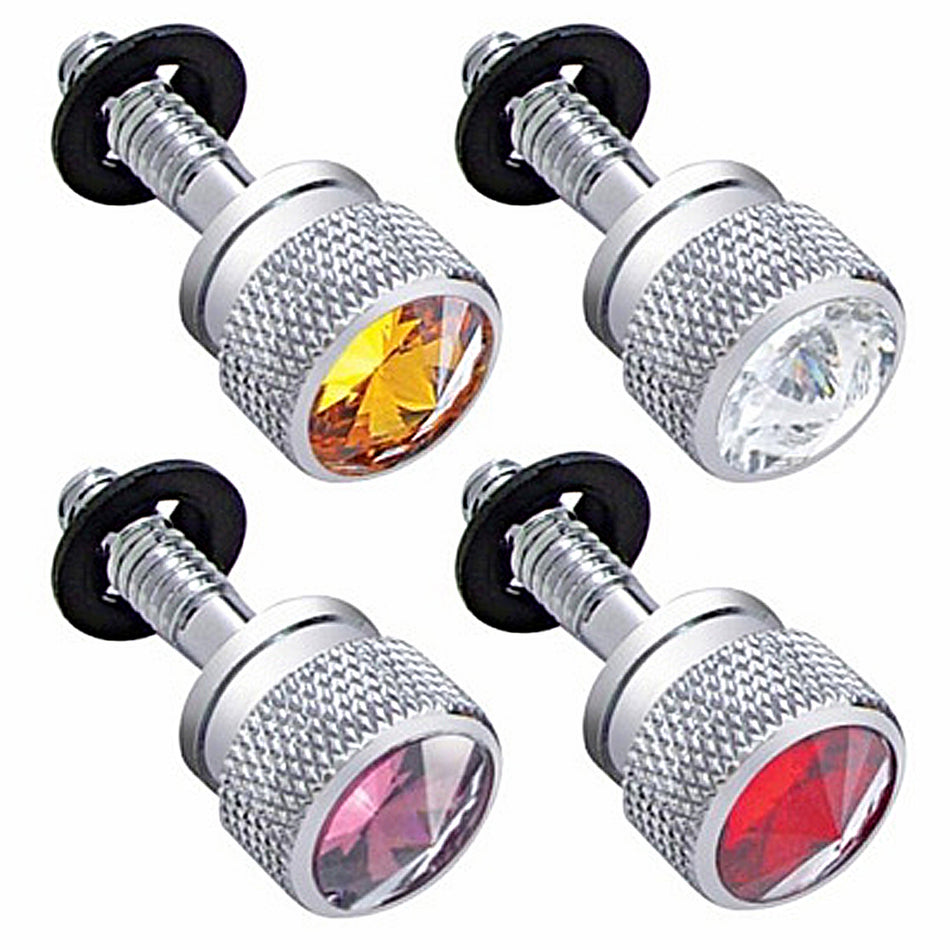 United Pacific - Dash Screw With Color Crystal For Peterbilt (2001-2005) - Various Colors