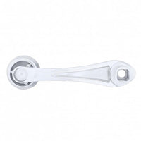 United Pacific - Chrome Die-Cast Window Crank With 16-Spline 7/16 OD Adapter - Indented