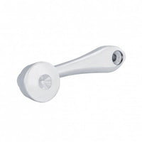 United Pacific - Chrome Die-Cast Window Crank With 3/8 Square Adapter (Indented)