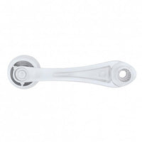 United Pacific - Chrome Die-Cast Window Crank With 3/8 Square Adapter (Indented)