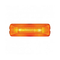 Rectangular Light Kit (Clearance/Marker) With Chrome Bracket (Amber or Red Lens)