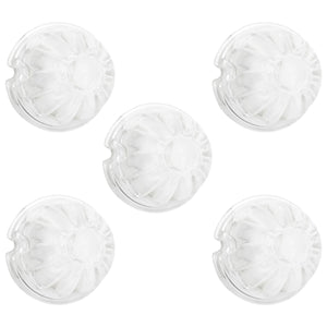 United Pacific - Watermelon Glass Marker Light Lens - Clear or Dark Amber (5 Pcs)
