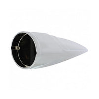 United Pacific - Chrome LED Cab Light Housing Without Visor For Grakon 1000 Style Light