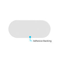 United Pacific - 4" X 2" Oval Quick Mount Reflector - Amber or Red (20 Pcs)