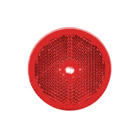 2-1/2" Round Reflectorized Light Kit (Clearance/Marker) - Amber or Red Lens