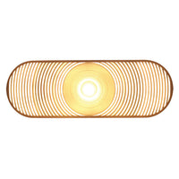 United Pacific - 6" Oval Back-Up Light Kit - Yellow