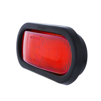 United Pacific - 6" Oval Light Kit (Stop, Turn & Tail) - Red Lens