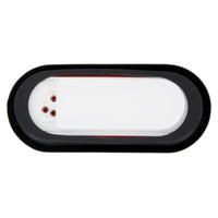 United Pacific - 6" Oval Light Kit (Stop, Turn & Tail) - Red Lens