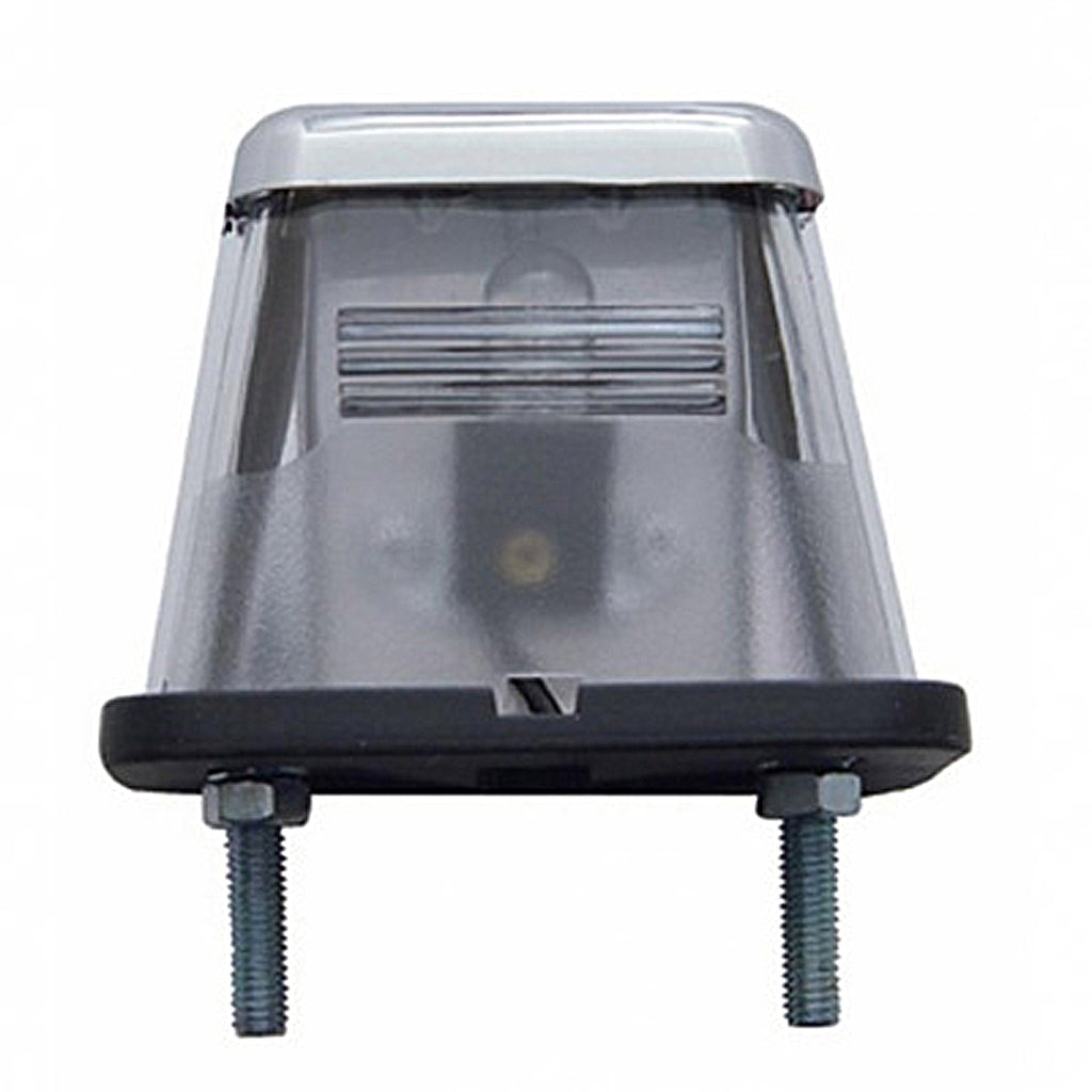 United Pacific - Chrome Rectangular License Light