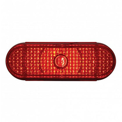 United Pacific - Oval Crystal Light (Stop, Turn & Tail) - Red Lens