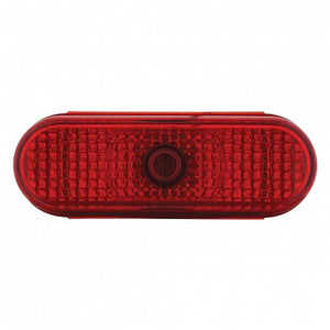 United Pacific - Oval Crystal Light (Stop, Turn & Tail) - Red Lens