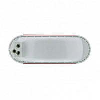 United Pacific - Oval Crystal Light (Stop, Turn & Tail) - Red Lens
