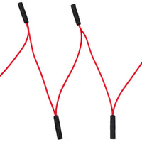 0.180" Female Plug Wire Harness With 50 Plugs - 6" or 12" Lead (Various Colors)